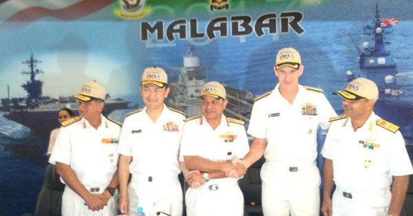 भारत, अमेरिका और जापान के नेवल एक्सरसाइज से घबराया चीन