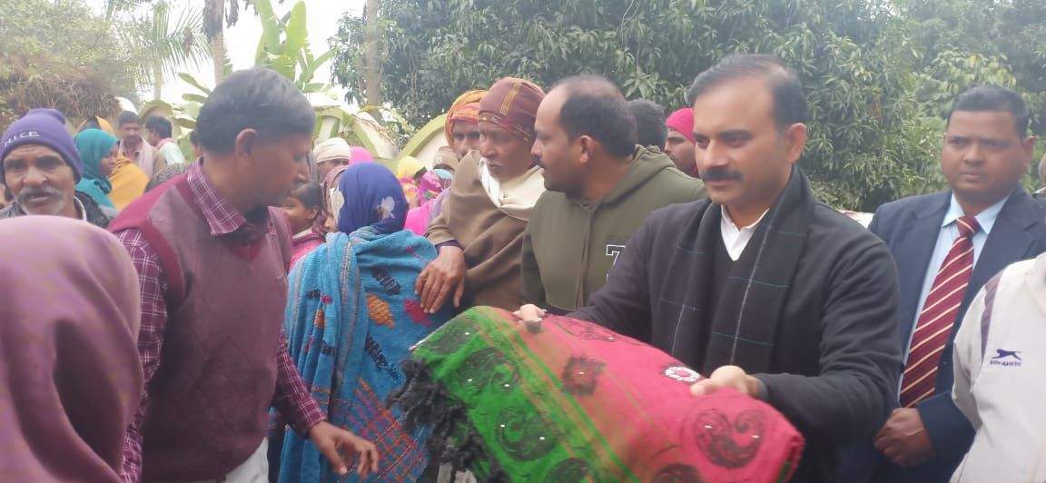 चुलबुल सिंह की स्मृति में सीएए व एनआरसी के समर्थन में शाल व कंबल वितरण समारोह का आयोजन