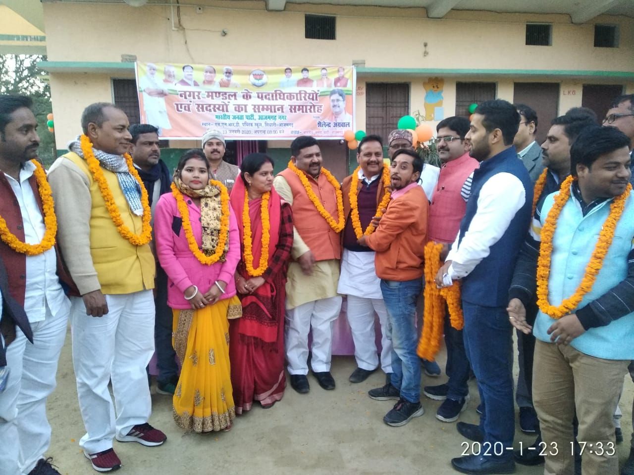 BJP नगर अध्यक्ष शैलेंद्र अग्रवाल की अध्यक्षता में नेताजी सुभाष चन्द्र बोस की जयंती मनाई गई