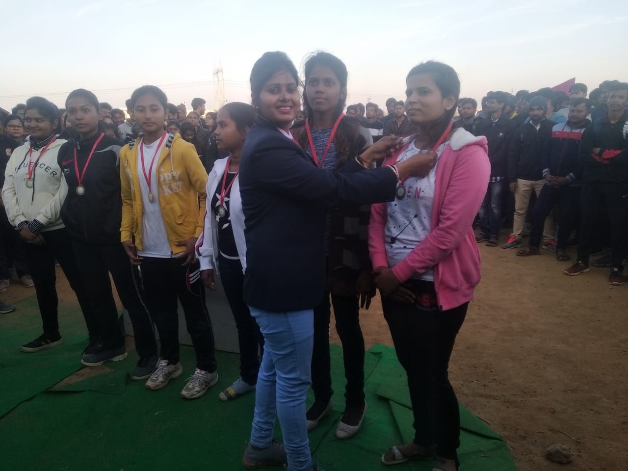 राजीव गांधी दक्षिणी परिसर में चल रहे तीन दिवसीय वार्षिक खेलकूद राजीव गांधी दक्षिणी परिसर में चल रहे तीन दिवसीय वार्षिक खेलकूद