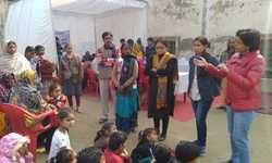 दूसरे दिन स्वास्थ्य शिविर में सैकड़ों सफाई कर्मियों का हुआ स्वास्थ जांच