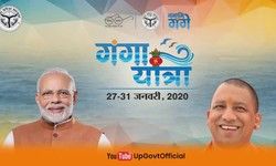 ट्विटर पर  #पावन_गंगा_यात्रा हैशटैग से 21 हजार से ज्यादा ट्वीट्स तीसरे नंबर पर ट्रेंड कर रहा