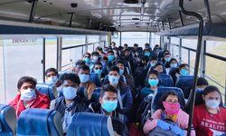 इटली से लाए गए 263 भारतीयों को छावला क्वैरंटाइन में ले जाया जा रहा है। #CoronaVirus इटली से लाए गए 263 भारतीयों को छावला क्वैरंटाइन में ले जाया जा रहा है। #CoronaVirus