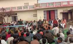 किसानों ने की मीटिंग, भूमि अधिग्रहण से पूर्व कहा कि हम सबकी मांगे हो पहले पूरी