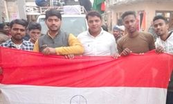 काली मंदिर से बाबतपुर एयरपोर्ट तक युवाओं ने निकाली तिरंगा यात्रा