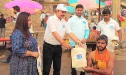 पॉलीथिन के खिलाफ नमामि गंगे की ओर से जागरूकता अभियान चलाया जा रहा पॉलीथिन के खिलाफ नमामि गंगे की ओर से जागरूकता अभियान चलाया जा रहा