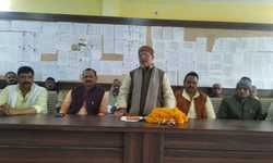 बीजेपी प्रदेश अध्यक्ष के आगमन को लेकर बैठक संपन्न