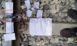 सिरफिरे ने रेल ट्रैक काटकर पत्र छोड़ा, प्रेम विवाह वाली पत्नी ले जाओ और 50 करोड़ भी दो