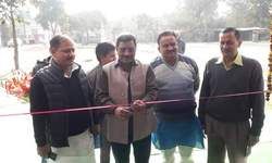 नीलकंठ तिवारी ने गंगा यात्रा एवं विकास प्रदर्शनी का किया उद्घाटन