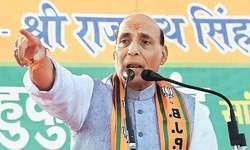 आज राजनाथ सिंह व कौशल किशोर रोड शो के बाद भरेंगे पर्चा