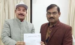 नगर निगम, वाराणसी ने राजेश शुक्ला को   स्वच्छता दूत  बनाया