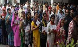 तीन बजे तक कुल 45.07 प्रतिशत मतदान तीन बजे तक कुल 45.07 प्रतिशत मतदान