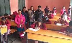 बीआरसी पर हुई ब्लॉक स्तरीय गणित विज्ञान प्रतियोगिता