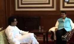 राज ठाकरे और फडणवीस के बीच हुई डेढ़ घंटे मुलाकात