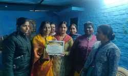 चन्दौली की बेटी आयरन लेडी डॉ सरिता मौर्या को फिर एक बार नारी की शान अवार्ड से नवाजा गया