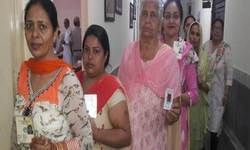 मतदान में उमड़े लाेग, EVM में खराबी से वोटिंग प्रभावित, रानियां में विवाद मतदान में उमड़े लाेग, EVM में खराबी से वोटिंग प्रभावित, रानियां में विवाद