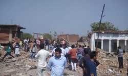 भदोही : थाना चौरी के रोटहां ग्रामीण बस्ती मे पटाखा विष्फोट, मकान के साथ कई लोगों के घायल होने की सम्भावना