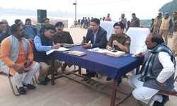 मौनी अमावस्या पर स्नान को लेकर बैठक सम्पन्न