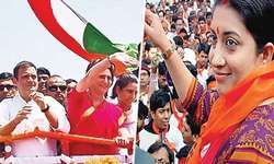 राहुल गांधी और BJP की स्मृति ईरानी के बीच कांटे की टक्कर