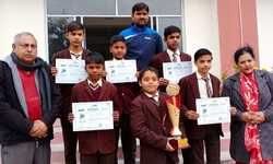 टेनिस बॉल क्रिकेट स्पोर्ट ओलंपियाड में एसबीएस की टीम दूसरे स्थान पर