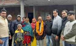 मुरादाबाद बिलारी सामाजिक आश्रय मानव सेवा संस्थान ने 8 साल से बिछड़े हुए बुजुर्ग को परिवार से मिलाया परिवार बिहार से लेने आया