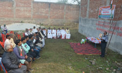 अयोध्या सरयू नगर विकास समिति का प्रथम स्थापना दिवस गणतंत्र दिवस पर मनाया गया