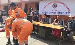 बाढ़ में सजगता से बच सकती है जान, एनडीआरएफ की 8वीं वाहिनी ने राहत आपदा के दिए टिप्स