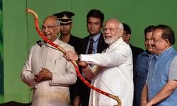 द्वारका में पीएम मोदी रावण दहन करेंगे , रावण दहन कार्यक्रम की तैयारियां पूरी ,विहिपि के राम मंदिर के प्रारूप जैसा मंच बना,पीएम शाम 5:30 बजे द्वारका पहुंचेंगे , डीडीए मैदान में लगाया गया रावण का पुतला