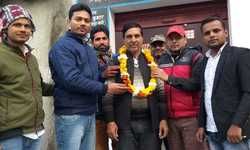 सामाजिक कार्यकर्ता संगठन ने बार काउंसिल के अध्यक्ष को दी बधाई।