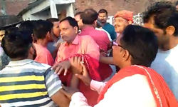 देवरिया में बीजेपी सांसद रवींद्र कुशवाहा और विधायक काली प्रसाद पर फूटा ग्रामीणों का गुस्सा