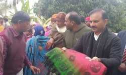 चुलबुल सिंह की स्मृति में सीएए व एनआरसी के समर्थन में शाल व कंबल वितरण समारोह का आयोजन