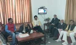 जिला बालीबाल संघ की बैठक संपन्न