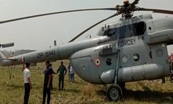 प्रधानमंत्री की सुरक्षा में जा रहे हेलीकॉप्टर में तकनीकी खराबी, इमरजेंसी लैंडिंग