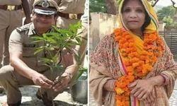 यूपी के डीजी होमगार्ड की पत्नी बनी निर्विरोध सरपंच