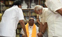 PM @narendramodi  ने करुणानिधि के निधन पर जताया शोक