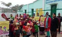 यूनिसेफ की टीम ने किया पोलियो अभियान का निरीक्षण