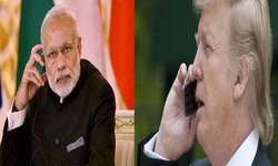 ट्रंप ने की मोदी से फोन पर बात, अमेरिका आने का दिया न्यौता ट्रंप ने की मोदी से फोन पर बात, अमेरिका आने का दिया न्यौता