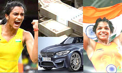 ओलंपिक पदक विजेताओं पर होने लगी पैसों की बारिश, गिफ्ट में सिंधु को मिलेगी BMW