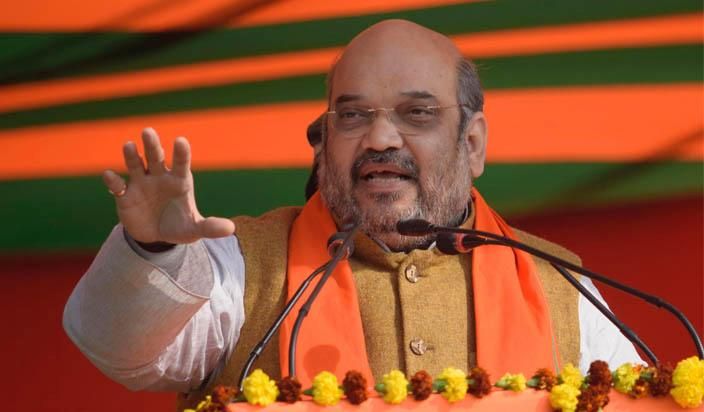 रुदौली में अमित शाह सपा- बसपा पर गरजे रुदौली में अमित शाह सपा- बसपा पर गरजे