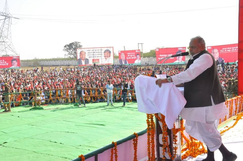 पाँचवी बार शिवपाल को जिता देना – मुलायम सिंह यादव
