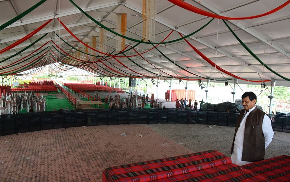 रजत जयंती समारोह के लिए सपा की तैयारियां पूरी, कई दलों के नेता होंगे शामिल