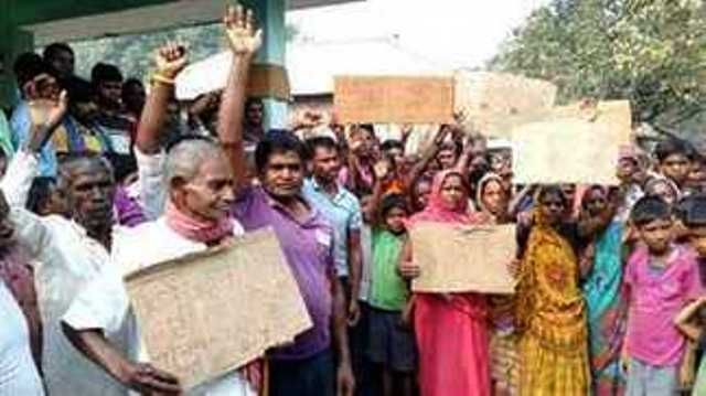 माँट विधानसभा के ग्रामीणों ने किया मतदान का बहिष्कार माँट विधानसभा के ग्रामीणों ने किया मतदान का बहिष्कार