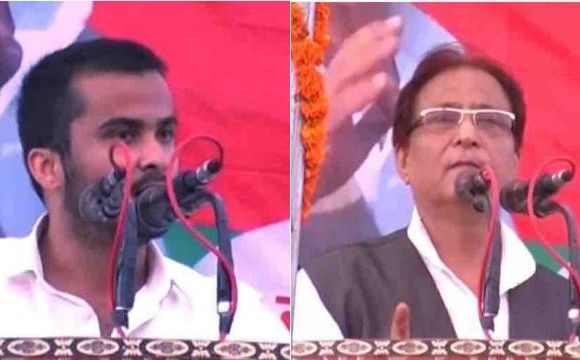 आजम खां के बेटे राजनीति में लॉन्च, मंच पर बेटे के सामने ही आजम ने दी गालियां आजम खां के बेटे राजनीति में लॉन्च, मंच पर बेटे के सामने ही आजम ने दी गालियां