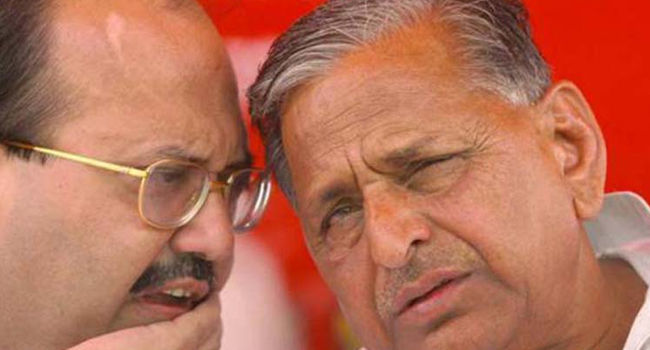 मुलायम सिंह ने ही लिखी थी अखिलेश से झगड़े की स्क्रिप्ट: अमर सिंह मुलायम सिंह ने ही लिखी थी अखिलेश से झगड़े की स्क्रिप्ट: अमर सिंह
