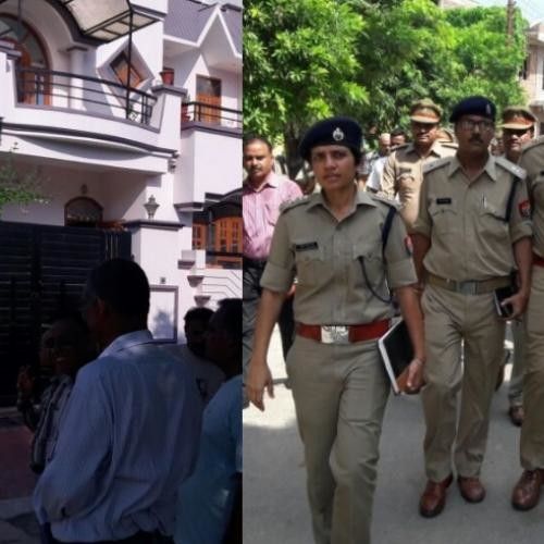 दरवाजा तोड़ कर घुसे बदमाश बंधक बनाकर लाखों लूटे दरवाजा तोड़ कर घुसे बदमाश बंधक बनाकर लाखों लूटे