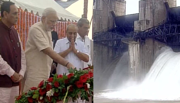 पीएम मोदी ने सौराष्ट्र को दी बांध की सौगात पीएम मोदी ने सौराष्ट्र को दी बांध की सौगात