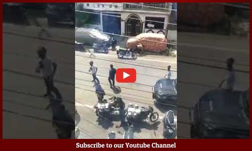 लखनऊ- आशियाना सेक्टर जी चौराहे पर दूध की डेरी को लेकर दो पक्षो में सघर्ष, जमकर चले ईट पत्थर एक का सर फटा. लोक बंधू अस्पताल में कराया गया भर्ती। थाना आशियाना का मामला।