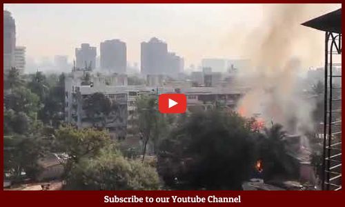 मुंबई:   LPG गोदाम में लगी आग, कई सिलेंडर में ब्लास्ट, चार घायल