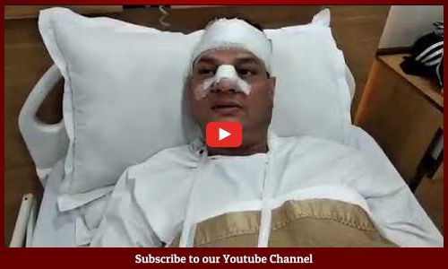 घायल जवान ने सुनाई लाल किले में उत्पात की कहानी....उनके पास तलवारें थीं, भाले थे,