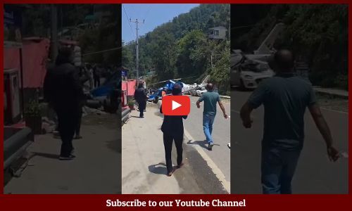 उत्तराखंड में सड़क पर करानी पड़ी हेलिकॉप्टर की इमरजेंसी लैंडिंग, मची अफरा-तफरी